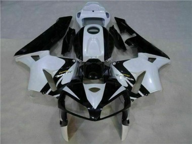 Honda CBR 600 RR 05-06 Motorrad Vollverkleidung - Weiß Schwarz