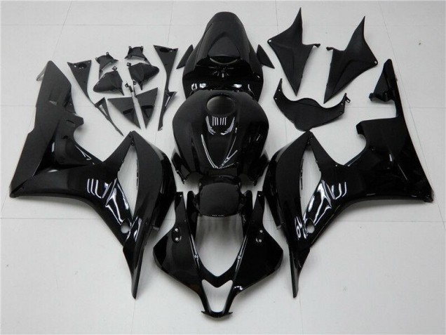 Honda CBR 600 RR 07-08 Motorrad Verkleidungen - Glänzend Schwarz Honda CBR 600 RR 07-08 Motorrad Verkleidungen - Glänzend Schwarz