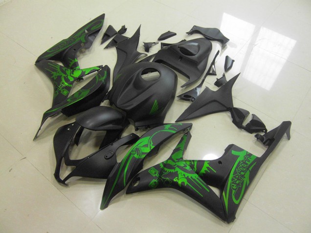 Honda CBR 600 RR 07-08 Motorrad Verkleidungen - Grüner Totenkopf Honda CBR 600 RR 07-08 Motorrad Verkleidungen - Grüner Totenkopf