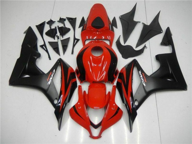 Honda CBR 600 RR 07-08 Motorrad Verkleidungen Komplett Sets - Schwarz Rot Honda CBR 600 RR 07-08 Motorrad Verkleidungen Komplett Sets - Schwarz Rot