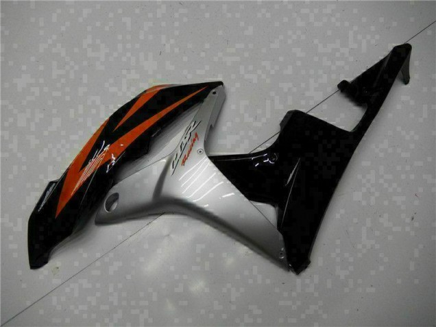 Honda CBR 600 RR 07-08 Motorrad Verkleidungen - Schwarz Rot Silber Honda CBR 600 RR 07-08 Motorrad Verkleidungen - Schwarz Rot Silber