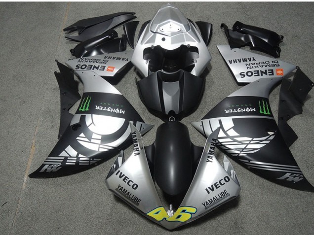 Honda CBR 600 RR 07-08 Motorrad Verkleidungen - Schwarz Silber Monster IVECO 46 Honda CBR 600 RR 07-08 Motorrad Verkleidungen - Schwarz Silber Monster IVECO 46