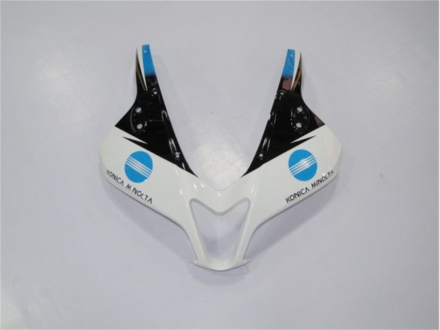 Honda CBR 600 RR 07-08 Motorrad Verkleidungen - Weiß Blau Schwarz Honda CBR 600 RR 07-08 Motorrad Verkleidungen - Weiß Blau Schwarz