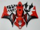 Honda CBR 600 RR 07-08 Motorrad Vollverkleidung - Schwarz Rot Honda CBR 600 RR 07-08 Motorrad Vollverkleidung - Schwarz Rot