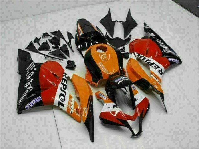 Honda CBR 600 RR 09-12 Motorrad Verkleidungen - Orange Repsol Honda CBR 600 RR 09-12 Motorrad Verkleidungen - Orange Repsol