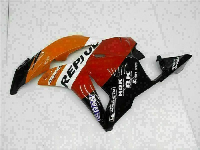 Honda CBR 600 RR 09-12 Motorrad Verkleidungen - Orange Repsol Honda CBR 600 RR 09-12 Motorrad Verkleidungen - Orange Repsol