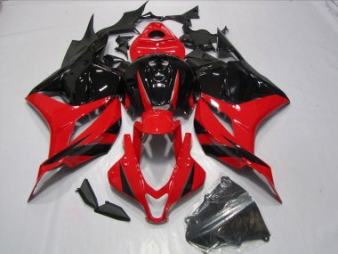 Honda CBR 600 RR 09-12 Motorrad Verkleidungen - Rot Schwarz