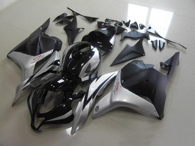 Honda CBR 600 RR 09-12 Motorrad Verkleidungen - Schwarz Silber Honda CBR 600 RR 09-12 Motorrad Verkleidungen - Schwarz Silber