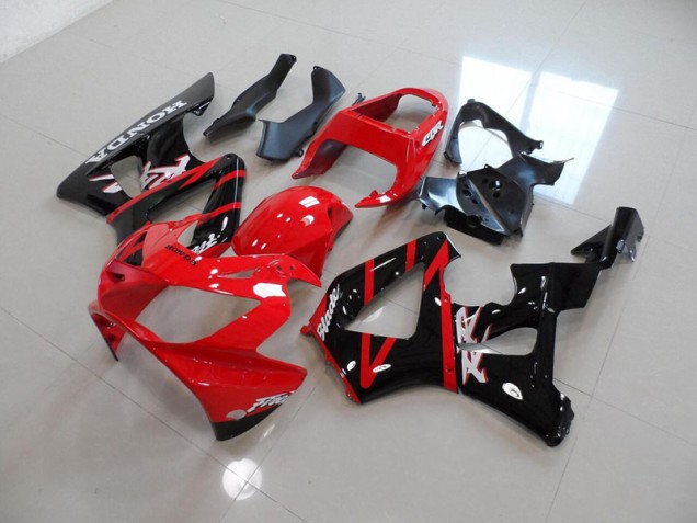 Honda CBR 900 RR 929 00-01 Motorrad Verkleidungen - Rot Schwarz Honda CBR 900 RR 929 00-01 Motorrad Verkleidungen - Rot Schwarz