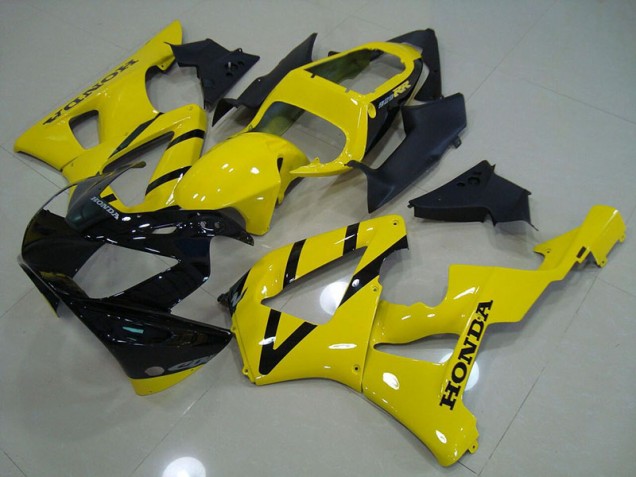 Honda CBR 900 RR 929 00-01 Motorrad Verkleidungen - Schwarz Gelb Honda CBR 900 RR 929 00-01 Motorrad Verkleidungen - Schwarz Gelb