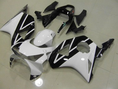Honda CBR 900 RR 954 02-03 Motorrad Verkleidung - Weiß Schwarz