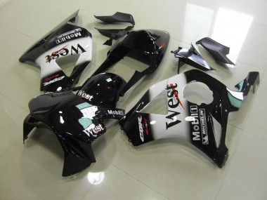 Honda CBR 900 RR 954 02-03 Motorrad Verkleidungen - Schwarz West