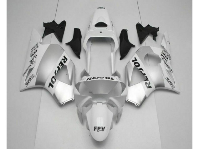 Honda CBR 900 RR 954RR 02-03 Motorrad Verkleidungen - Weiß Silber Schwarz Repsol Honda CBR 900 RR 954RR 02-03 Motorrad Verkleidungen - Weiß Silber Schwarz Repsol