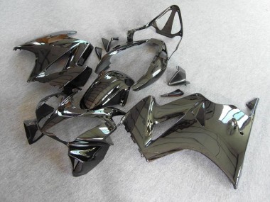 Honda VFR 800 02-13 Motorrad Verkleidungen - Schwarz