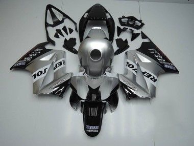 Honda VFR 800 02-13 Motorrad Vollverkleidung - Silber Repsol