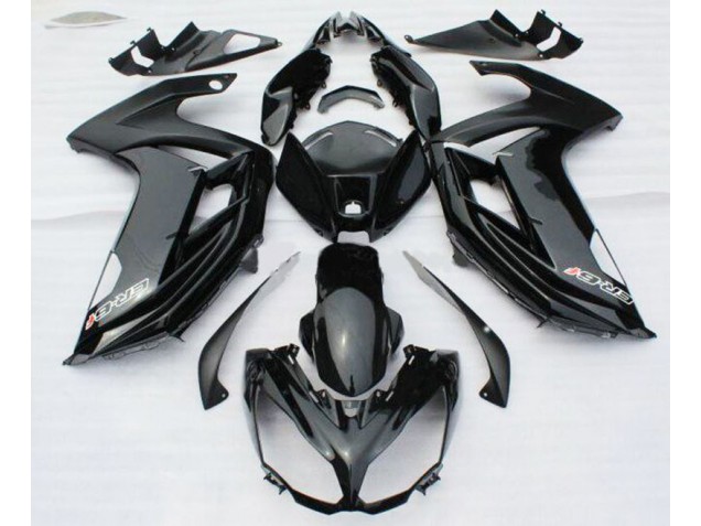 Kawasaki ER6F 12-14 Motorrad Verkleidungen - Schwarz Kawasaki ER6F 12-14 Motorrad Verkleidungen - Schwarz