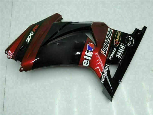 Kawasaki EX250 08-12 Motorrad Verkleidung - Schwarz Kawasaki EX250 08-12 Motorrad Verkleidung - Schwarz
