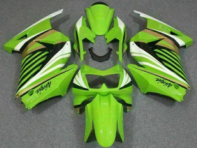 Kawasaki EX250 08-12 Motorrad Verkleidungen - Grün Weiß Schwarz Ninja Kawasaki EX250 08-12 Motorrad Verkleidungen - Grün Weiß Schwarz Ninja