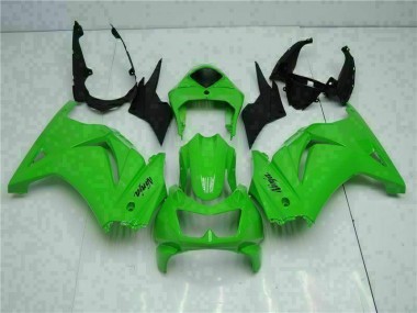 Kawasaki EX250 08-12 Motorrad Verkleidungen Komplett Sets - Grün Schwarzer Ninja