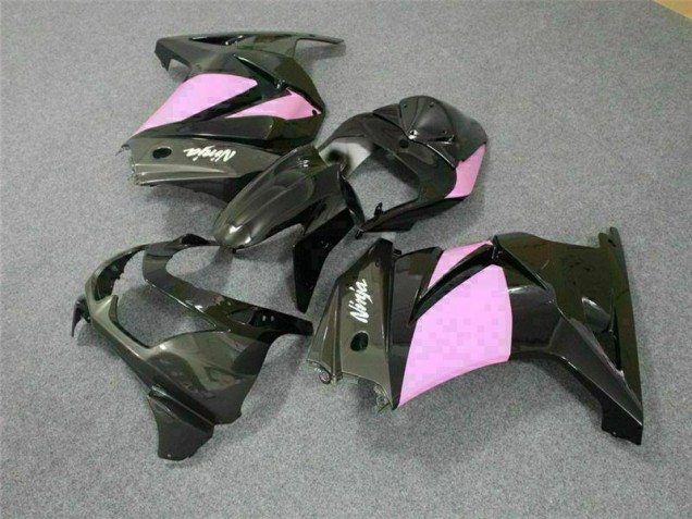 Kawasaki EX250 08-12 Motorrad Verkleidungen - Schwarz Rosa Ninja Kawasaki EX250 08-12 Motorrad Verkleidungen - Schwarz Rosa Ninja