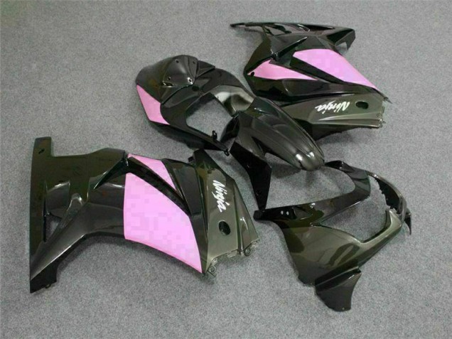 Kawasaki EX250 08-12 Motorrad Verkleidungen - Schwarz Rosa Ninja Kawasaki EX250 08-12 Motorrad Verkleidungen - Schwarz Rosa Ninja