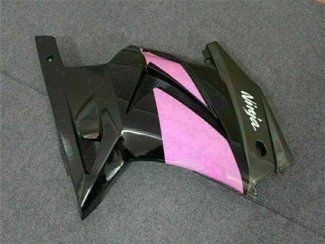 Kawasaki EX250 08-12 Motorrad Verkleidungen - Schwarz Rosa Ninja Kawasaki EX250 08-12 Motorrad Verkleidungen - Schwarz Rosa Ninja