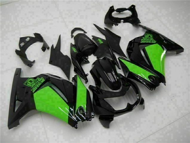 Kawasaki EX250 08-12 Motorrad Verkleidungen - Schwarzer Grün Ninja Kawasaki EX250 08-12 Motorrad Verkleidungen - Schwarzer Grün Ninja