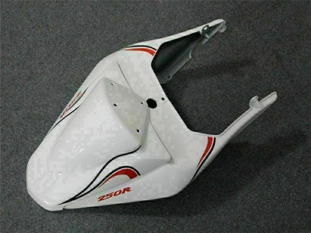 Kawasaki EX250 08-12 Motorrad Verkleidungen - Weiß Rot Kawasaki EX250 08-12 Motorrad Verkleidungen - Weiß Rot