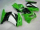Kawasaki EX250 08-12 Motorrad VollVerkleidungen & Plastik - Grün Schwarzer Ninja Kawasaki EX250 08-12 Motorrad VollVerkleidungen & Plastik - Grün Schwarzer Ninja