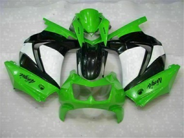 Kawasaki EX250 08-12 Motorrad Vollverkleidung - Grün Schwarzer Ninja