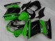 Kawasaki EX250 08-12 Motorrad Vollverkleidung - Schwarz Grün Kawasaki EX250 08-12 Motorrad Vollverkleidung - Schwarz Grün