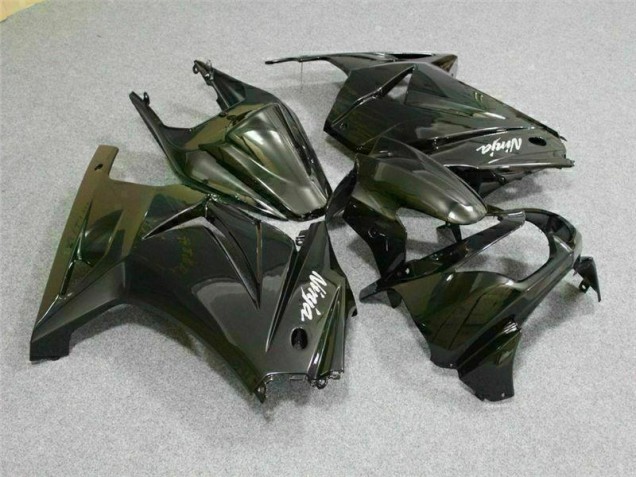 Kawasaki EX250 08-12 Motorrad Vollverkleidung - Schwarz Kawasaki EX250 08-12 Motorrad Vollverkleidung - Schwarz
