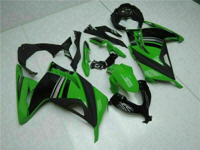 Kawasaki EX300 13-16 Motorrad Verkleidung - Blau Schwarz Kawasaki EX300 13-16 Motorrad Verkleidung - Blau Schwarz