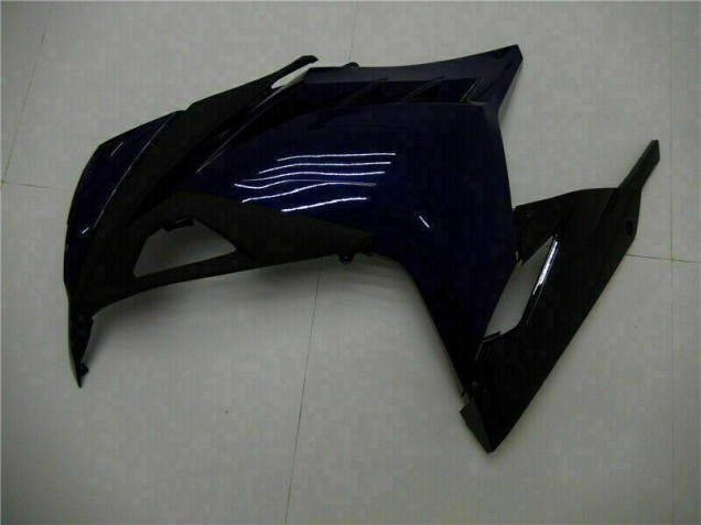 Kawasaki EX300 13-16 Motorrad Verkleidungen - Blau Schwarz Kawasaki EX300 13-16 Motorrad Verkleidungen - Blau Schwarz