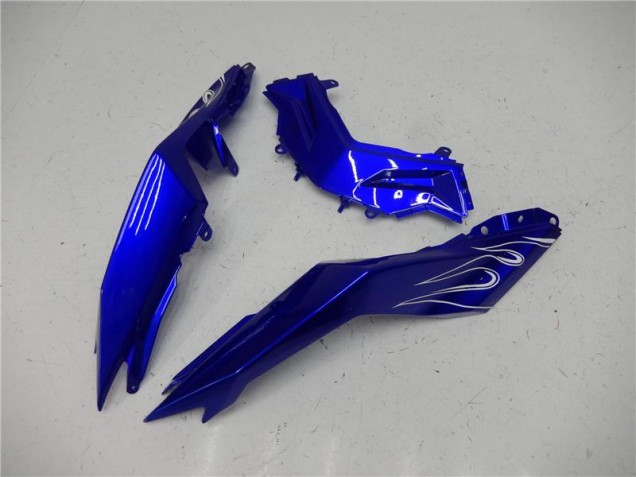 Kawasaki EX300 13-16 Motorrad Verkleidungen - Blau Weiß Schwarz Kawasaki EX300 13-16 Motorrad Verkleidungen - Blau Weiß Schwarz