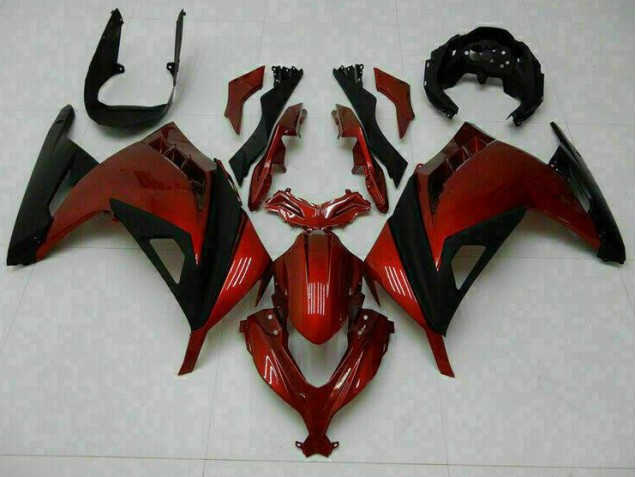 Kawasaki EX300 13-16 Motorrad Verkleidungen - Rot Kawasaki EX300 13-16 Motorrad Verkleidungen - Rot