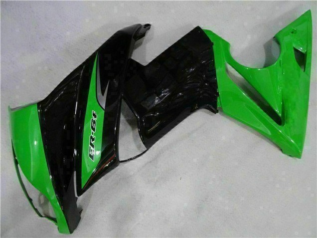 Kawasaki EX650 06-08 Motorrad Verkleidung - Grün Schwarz Kawasaki EX650 06-08 Motorrad Verkleidung - Grün Schwarz