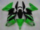 Kawasaki EX650 06-08 Motorrad Verkleidung - Grün Schwarz Kawasaki EX650 06-08 Motorrad Verkleidung - Grün Schwarz