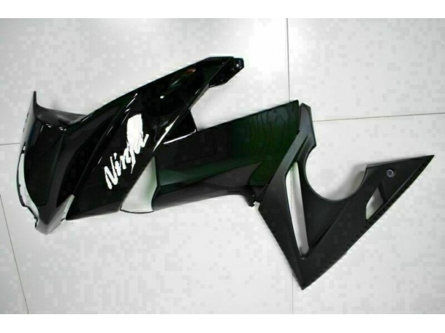 Kawasaki EX650 09-11 Motorrad Verkleidungen - Glänzend Schwarz Kawasaki EX650 09-11 Motorrad Verkleidungen - Glänzend Schwarz