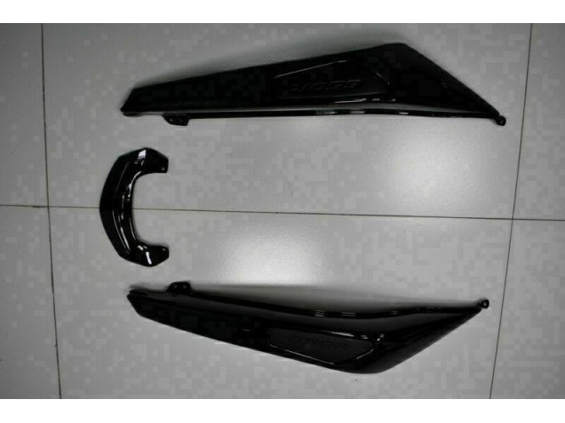 Kawasaki EX650 09-11 Motorrad Verkleidungen - Glänzend Schwarz Kawasaki EX650 09-11 Motorrad Verkleidungen - Glänzend Schwarz