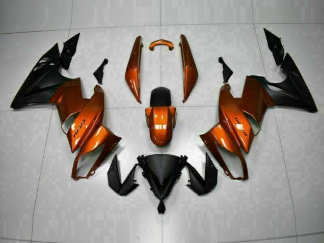 Kawasaki EX650 09-11 Motorrad Verkleidungen - Orange Kawasaki EX650 09-11 Motorrad Verkleidungen - Orange