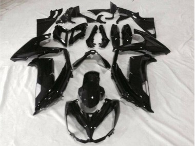 Kawasaki EX650 12-16 Motorrad Verkleidung - Glänzend Schwarz