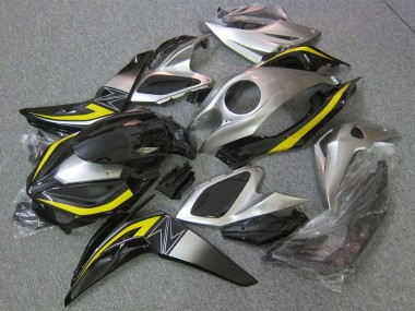 Kawasaki Z1000 07-09 Motorrad Verkleidungen - Schwarz