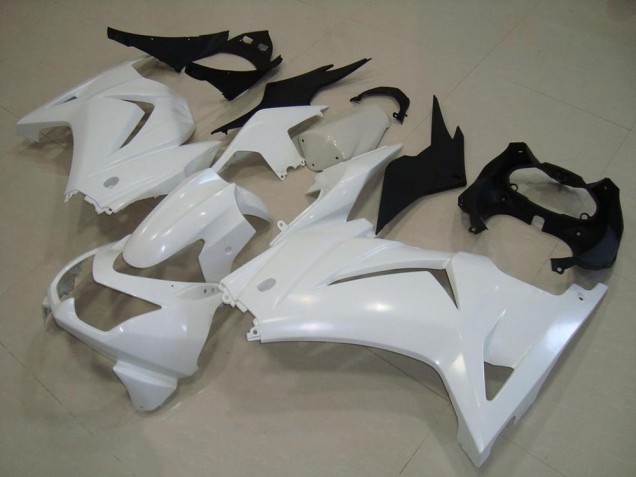 Kawasaki ZX 250R 08-12 Motorrad Verkleidungen - Weiß Kawasaki ZX 250R 08-12 Motorrad Verkleidungen - Weiß