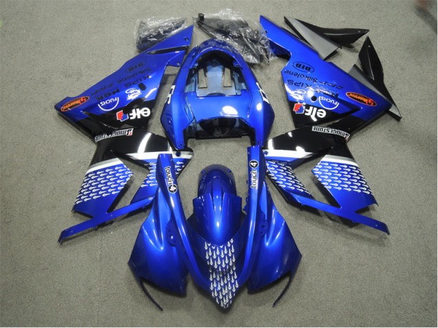 Kawasaki ZX10R 03-05 Motorrad Verkleidungen - Blau Touch4 Kawasaki ZX10R 03-05 Motorrad Verkleidungen - Blau Touch4