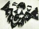 Kawasaki ZX10R 03-05 Motorrad Verkleidungen - Glänzend Schwarz Kawasaki ZX10R 03-05 Motorrad Verkleidungen - Glänzend Schwarz