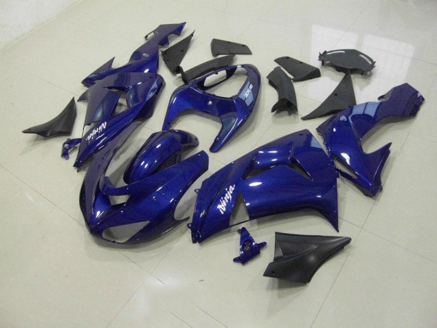 Kawasaki ZX10R 06-07 Motorrad Verkleidungen - Dunkel blau Kawasaki ZX10R 06-07 Motorrad Verkleidungen - Dunkel blau