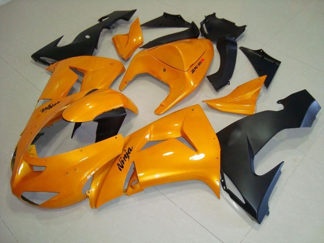Kawasaki ZX10R 06-07 Motorrad Verkleidungen - Orange Kawasaki ZX10R 06-07 Motorrad Verkleidungen - Orange