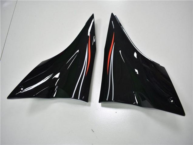 Kawasaki ZX10R 06-07 Motorrad Verkleidungen - Schwarz Grau Rot Kawasaki ZX10R 06-07 Motorrad Verkleidungen - Schwarz Grau Rot