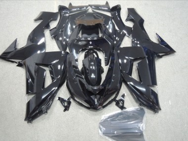 Kawasaki ZX10R 06-07 Motorrad Verkleidungen - Schwarz